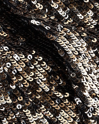 Super High Waisted Sequin Pleated Shorts
