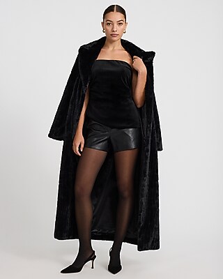 Express x Sarah Jane Nader | The Faux Leather Baby Short