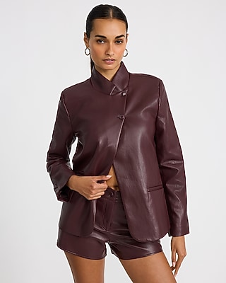 Express x Sarah Jane Nader | The Faux Leather Baby Short