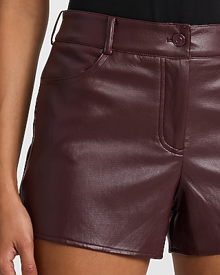 Express x Sarah Jane Nader | The Faux Leather Baby Short