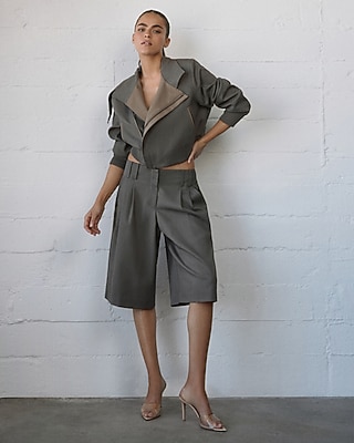 womens grey dress shorts Women's | Denim, Llnen & Tailored Shorts champagne_dress