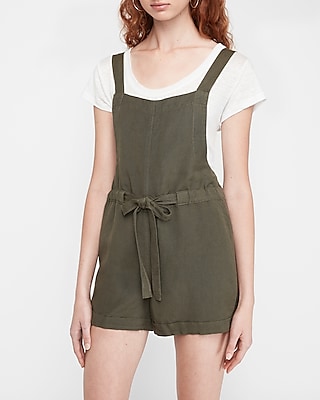 overall dress linen