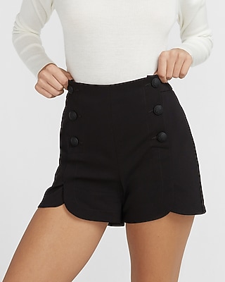 high waisted sailor shorts
