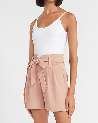 high waisted soft shorts