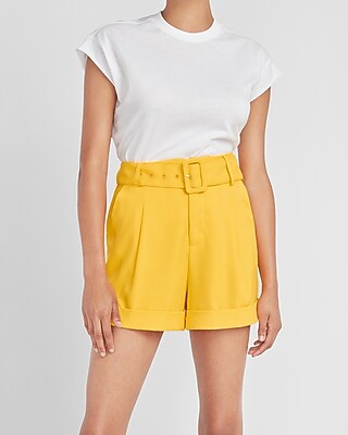 express shorts high rise