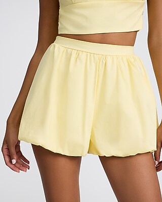 High Waisted Bubble Shorts - image 2