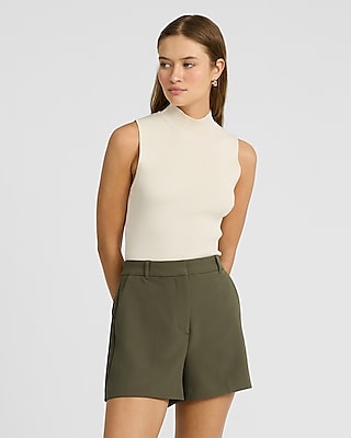 Editor High Waisted Tailored Shorts
