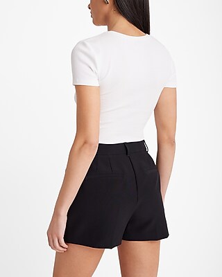 Editor Super High Waisted Tailored Shorts - image 3