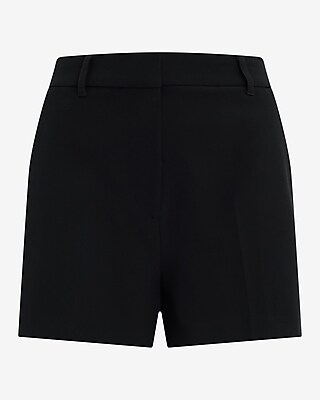 Editor Studio Stretch Twill High Waisted Tailored Shorts