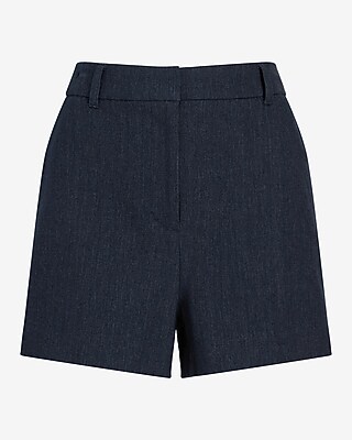 Editor Twill Super High Waisted Tailored Shorts