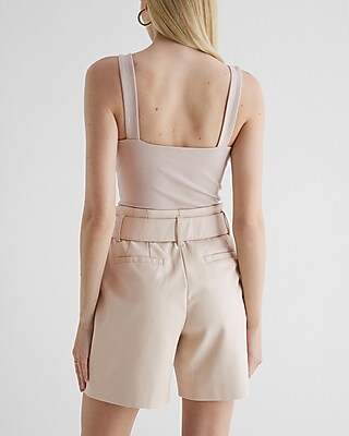 herliptoハーリップトゥ Front Tuck Twill Shorts herlipto】Front