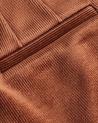 Editor High Waisted Velvet Corduroy Shorts