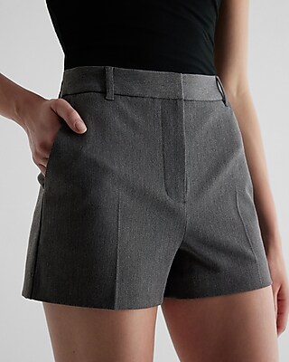 Editor Super High Waisted Tailored Shorts - image 2
