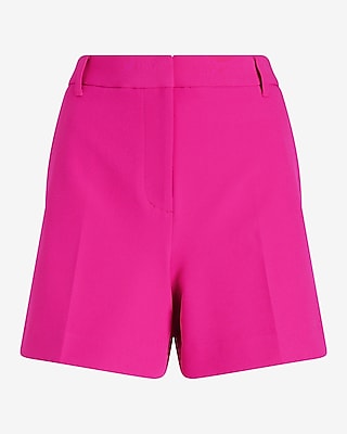 Editor High Waisted Tailored Midi Shorts