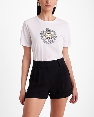 Stylist High Waisted Pleated Shorts