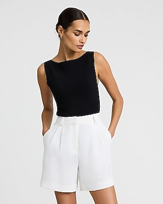 High Waisted Relaxed Shorts
