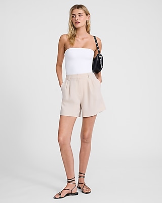 High Waisted Relaxed Shorts
