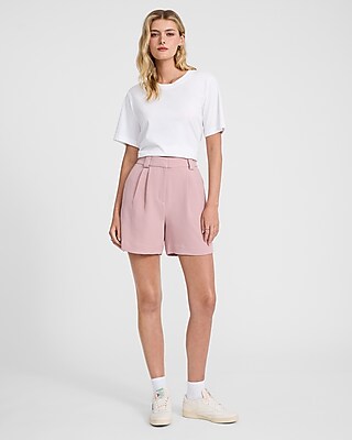 High Waisted Relaxed Shorts