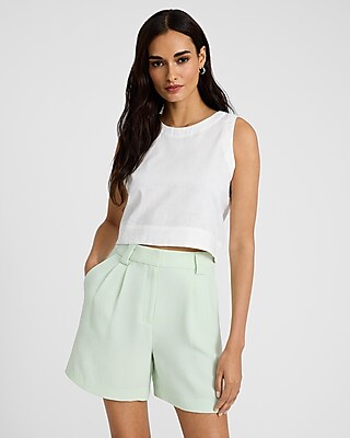 High Waisted Relaxed Shorts