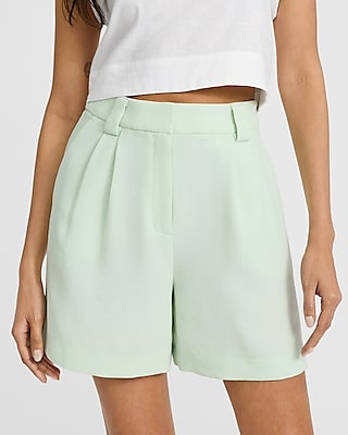 High Waisted Relaxed Shorts
