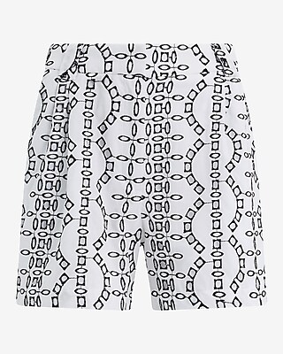 High Waisted Eyelet Relaxed Shorts