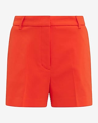 Editor Stretch Cotton High Waisted Tailored Short