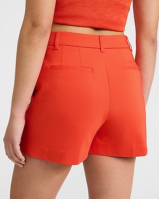 Editor Stretch Cotton High Waisted Tailored Short