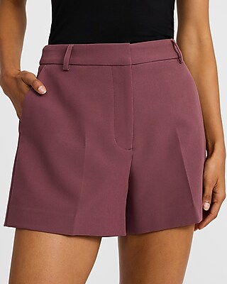 Editor High Waisted Tailored Shorts Signature Stretch