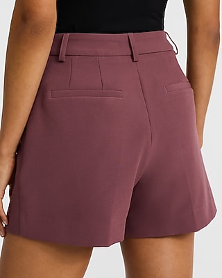 Editor High Waisted Tailored Shorts Signature Stretch