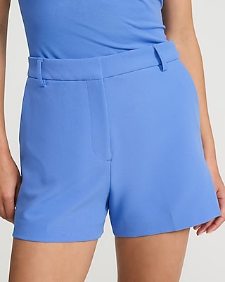 Editor Signature Stretch High Waisted Tailored Shorts