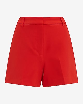 Editor Signature Stretch High Waisted Tailored Shorts