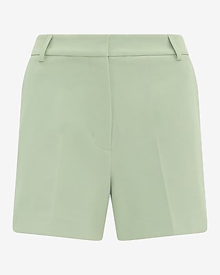 Editor Signature Stretch High Waisted Tailored Shorts