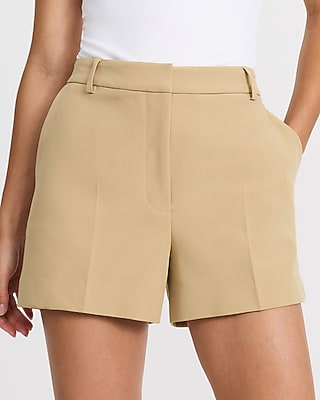 Editor Signature Stretch High Waisted Tailored Shorts