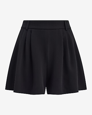 Super High Waisted Shorts Luxe Stretch