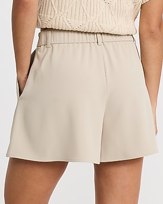 Super High Waisted Shorts in Luxe Stretch - thumbnail 10
