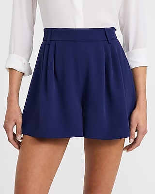 Super High Waisted Shorts Luxe Stretch