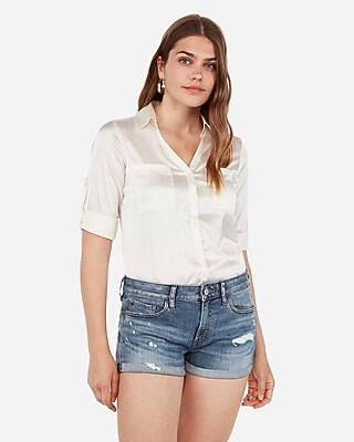 express shortie low rise