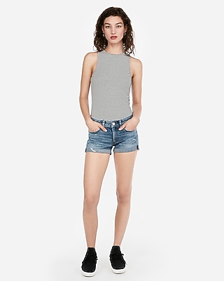 express low rise shorts