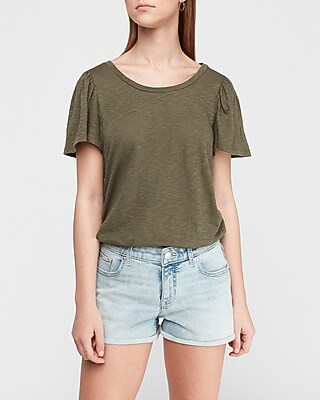 express low rise shorts