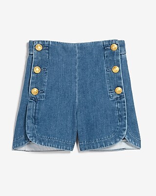 sailor jean shorts