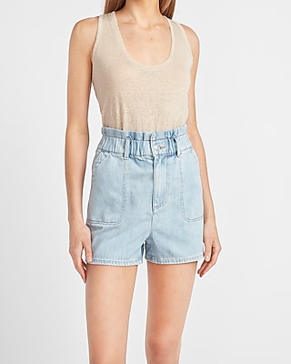 express denim shorts