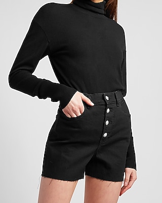 express high waisted shorts