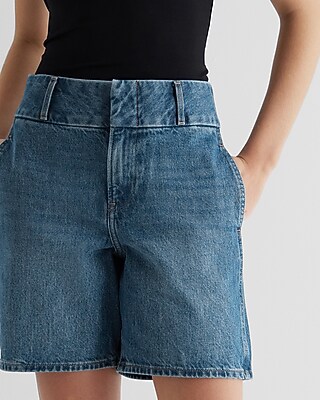 Outfits High Waisted Shorts Bermuda High Waisted 90's Wide