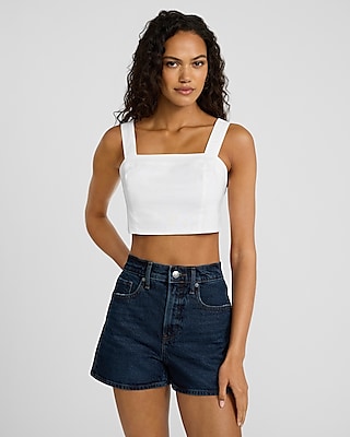 High Waisted Dark Wash Mom Jean Shorts