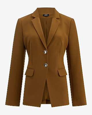 Two Button Cutaway Blazer Signature Stretch