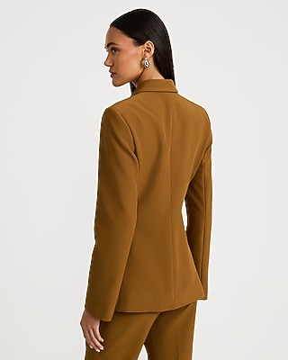 Two Button Cutaway Blazer Signature Stretch