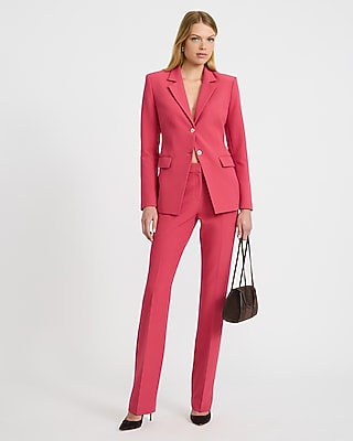 Signature Stretch Two Button Fitted Corset Blazer