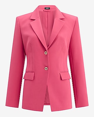 Signature Stretch Two Button Fitted Corset Blazer