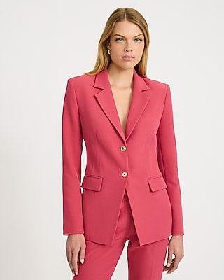Signature Stretch Two Button Fitted Corset Blazer
