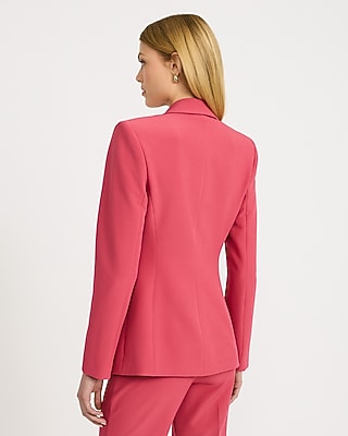 Signature Stretch Two Button Fitted Corset Blazer